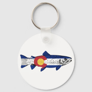 Fish Colorado Key Ring