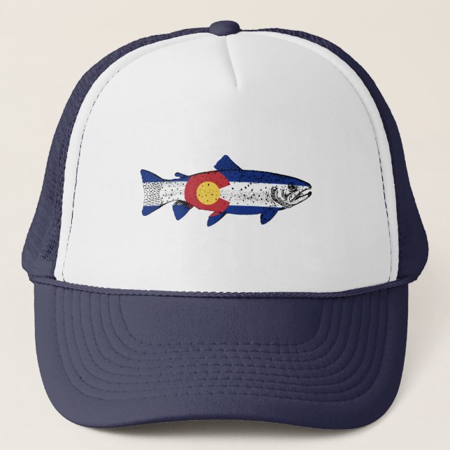 Fish Colorado Trucker Hat (Front)