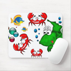 Fish Crab Mouse Pad! Mat