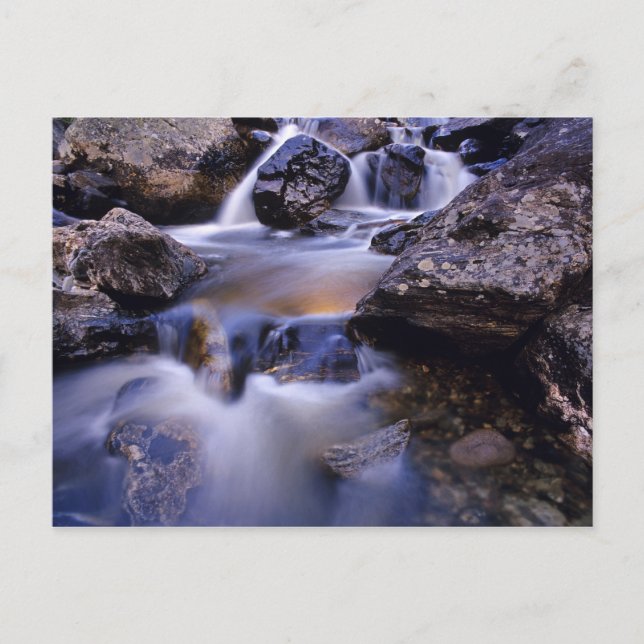 Fish Creek Falls near Steamboat Springs Colorado Postcard (Front)