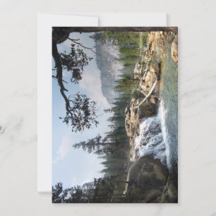 Fish Creek Waterfall - Sierra Holiday Card