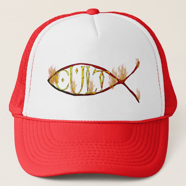 Fish Cult Trucker Hat (Front)