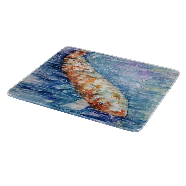 Fish Cutting Board (Corner)