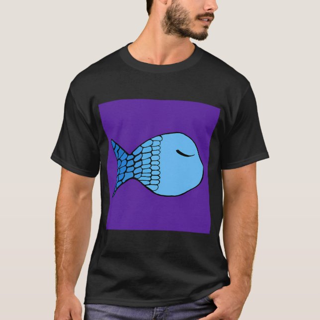 Fish design digital artwork T-Shirt (Front)