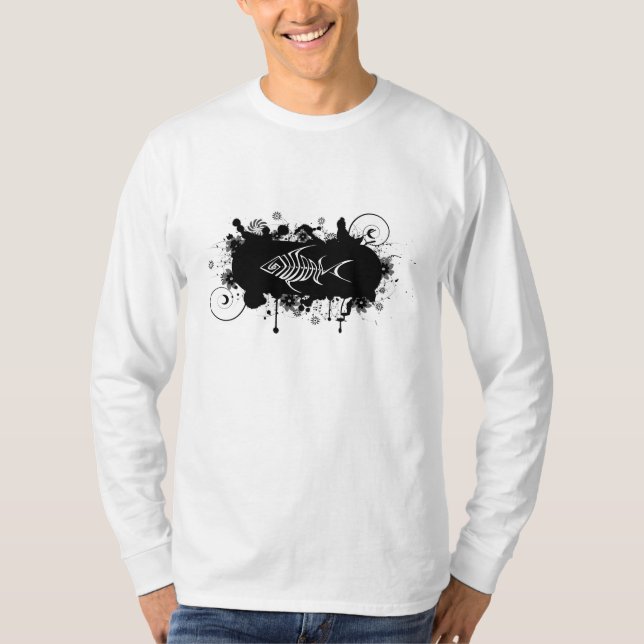 Fish Design in Cool Design T-Shirt (Front)