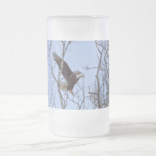Fish Dinner Delivery Painterly Frosted Mug