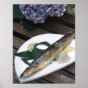 Fish Dinner Poster Paper (Matte)