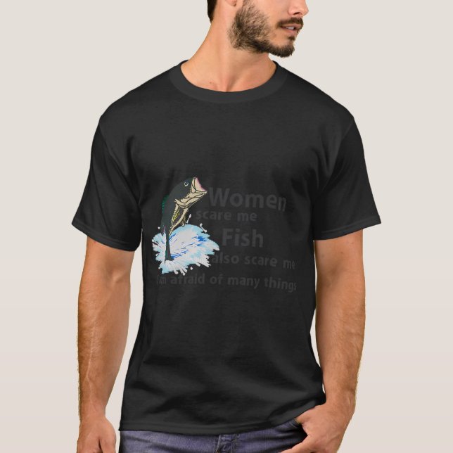 Fish don't fear me T-Shirt (Front)