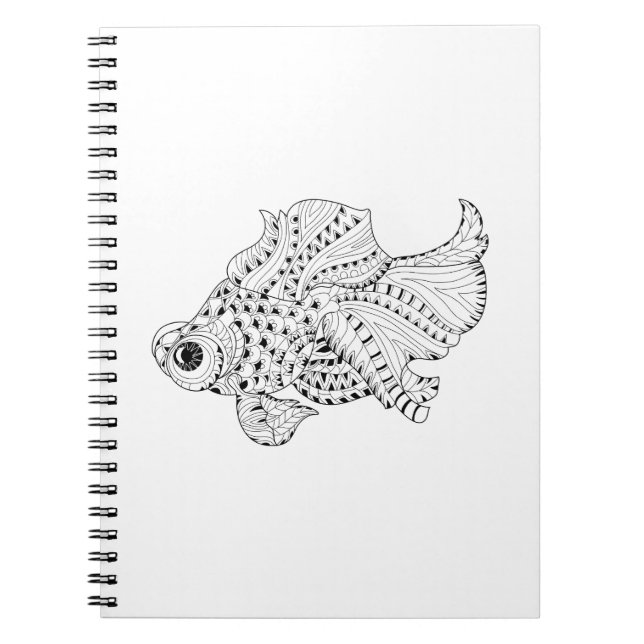 Fish Doodle Notebook (Front)