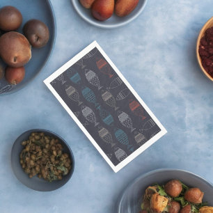 Fish Drawing Pattern Napkin