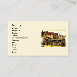 Fish Drying Barn by Vincent van Gogh Business Card