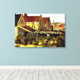 Fish Drying Barn by Vincent van Gogh Canvas Print