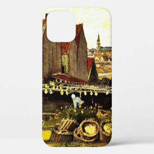 Fish Drying Barn by Vincent van Gogh iPhone 12 Case