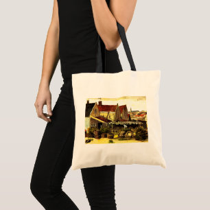 Fish Drying Barn by Vincent van Gogh Tote Bag