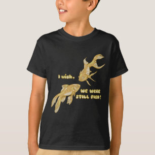 Fish evolution funny goldfish T-Shirt