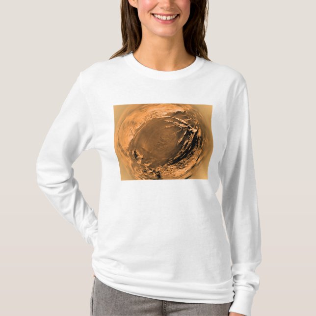 Fish-eye View of Titan's Surface T-Shirt (Front)