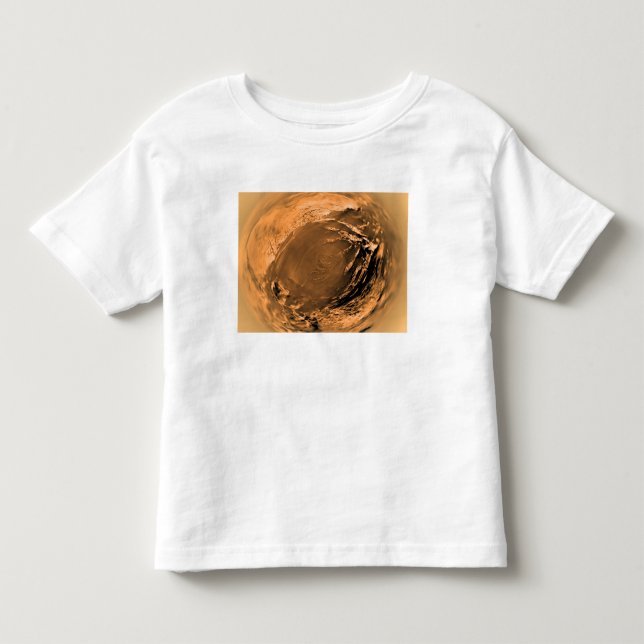 Fish-eye View of Titan's Surface Toddler T-Shirt (Front)