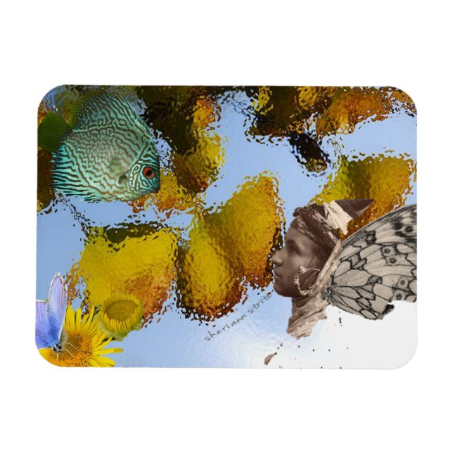Fish & Faery Magnet (Horizontal)