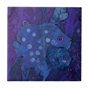 Fish Family Tile