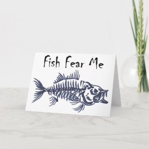 Fish Fear me Card