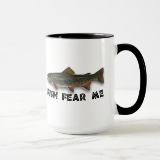Fish Fear Me Funny Fishing Sports Mug