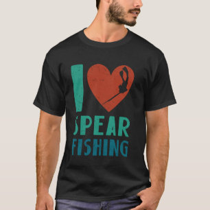 Fish fisherman spearfisher speargun dive speared u T-Shirt