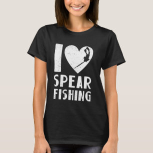 Fish fisherman spearfisher speargun dive speared u T-Shirt