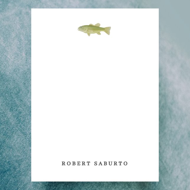 Fish Flat Note Card (Creator Uploaded)