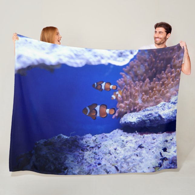 Fish Fleece Blanket (In Situ)