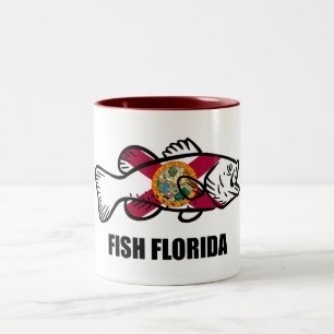 Fish Florida Two-Tone Coffee Mug
