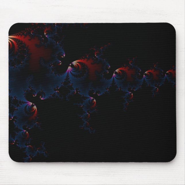 Fish - Fractal art Mouse Mat (Front)