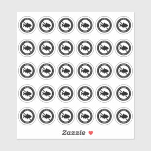 Fish Free Wedding Place Card Mini Food Allergy