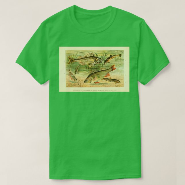 Fish friendly and coarse bottom feeders T-Shirt (Design Front)