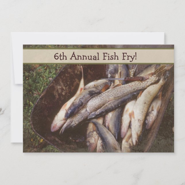 Fish Fry Invitations (Front)