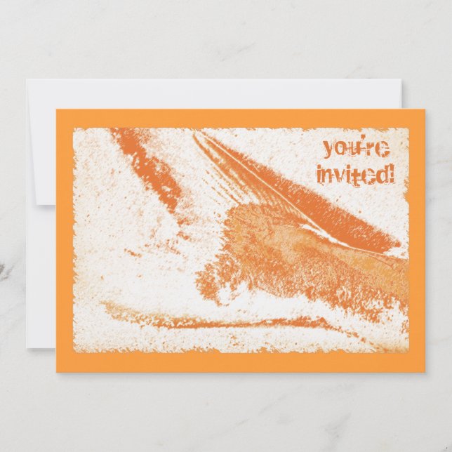 Fish Fry on the Beach Party Invitation (Front)