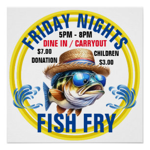 FISH FRY  POSTER