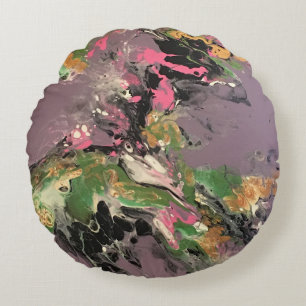 Fish Fry Round Pillow