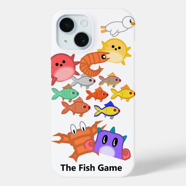 Fish Game Phone Case (Back)