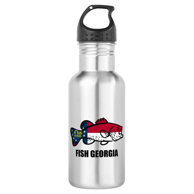 Fish Georgia 532 Ml Water Bottle (Front)