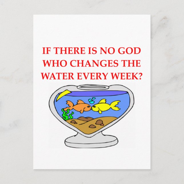 fish god postcard (Front)