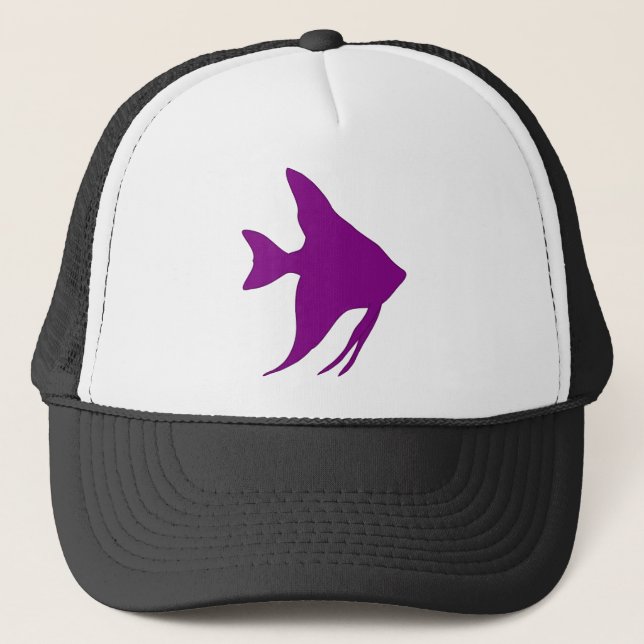Fish Goldfish Sea Trucker Hat (Front)