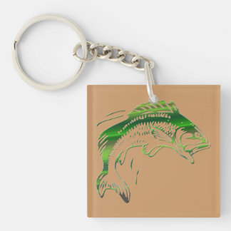 Fish_Green Keychain
