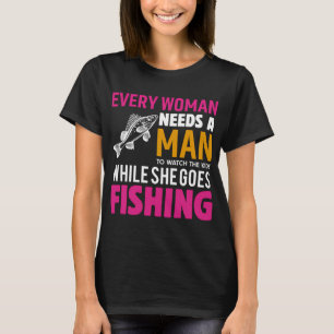 fish guard america,  wiht a life guard cross T-Shirt