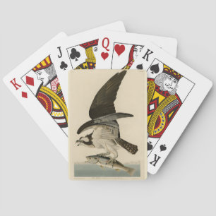 Fish Hawk, Osprey, from Audubon's Birds of America Playing Cards