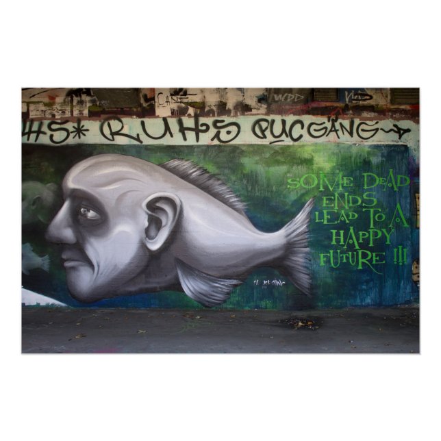 Fish Head Poster (Front)