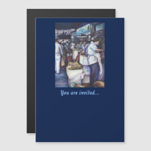 Fish Head Soup, Singapore Magnetic Invitation