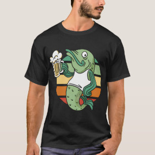Fish Holding a Beer T-Shirt