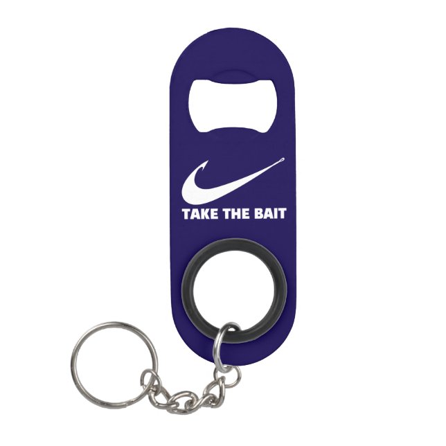 Fish Hook-Fisherman Core-Take the Bait-Dark Blue (Front)