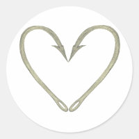 Fish Hook Heart