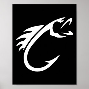 Fish Hook - Reel Life Fishing Poster